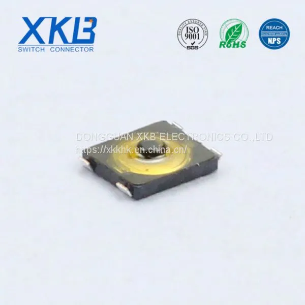 China XKB TS-2630-X 2.6X3.0 waterproof earphone wire controlled tact switch