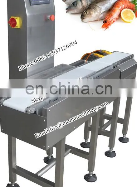 Poultry And Seafood Weight Grading System (10-3000g) 6 Grade Fish Sorting Machine (10g~1200g) photo-3