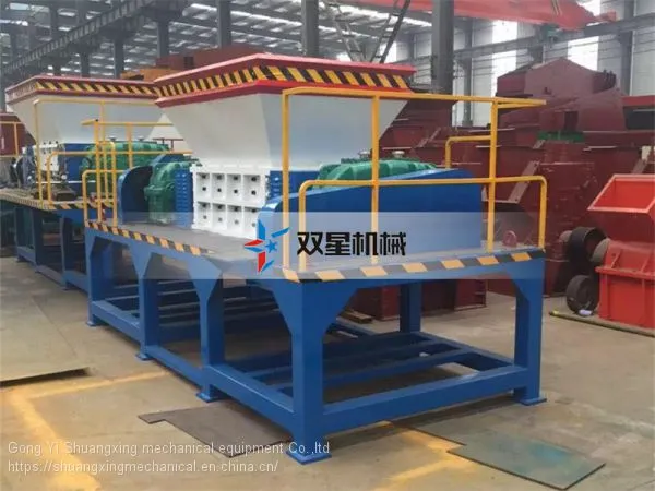 The Best in Metals Recycling Twin Shaft Scrap Metal Shredder Shredders and Recycling Equipment photo-4