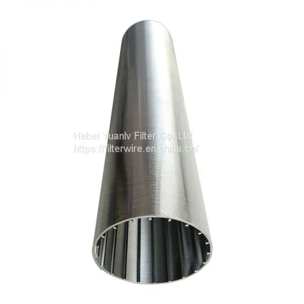 Stainless Steel Johnson Standard Wedge Wire Wrapped Screen Pipe Custom photo-2