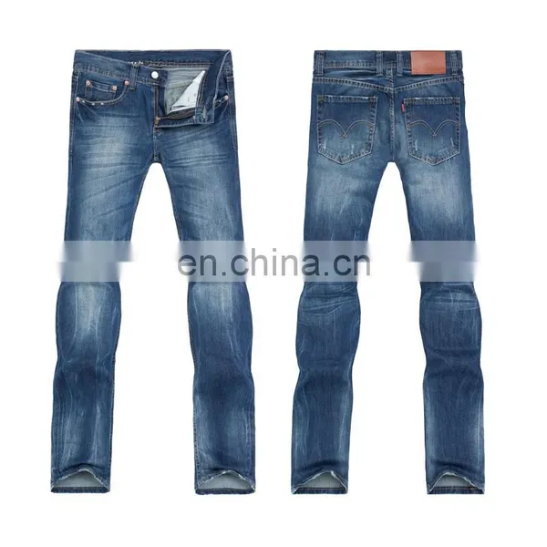 DiZNEW Wholesale Men Pencil Ripped Cotton Slim Stretch New Skinny Denim Jeans photo-2