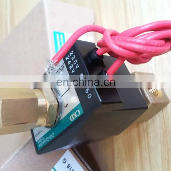 CKD Solenoid Valve AG31-02-1-F3A-AC220V photo-3
