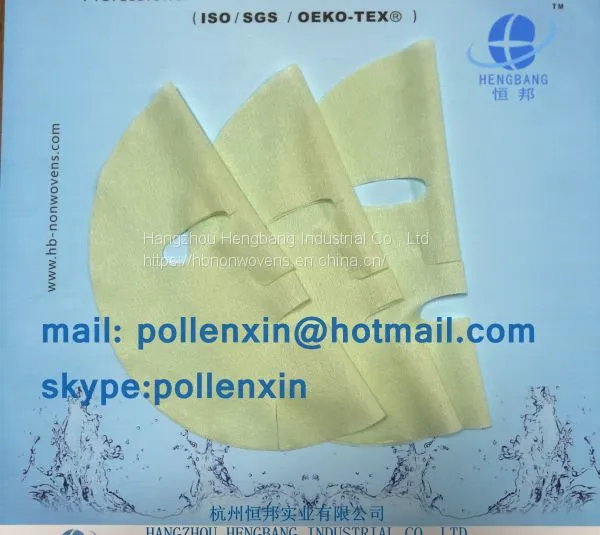 Pre-Cut Non-Allergen Functional Sakura Fiber Facial Mask photo-3