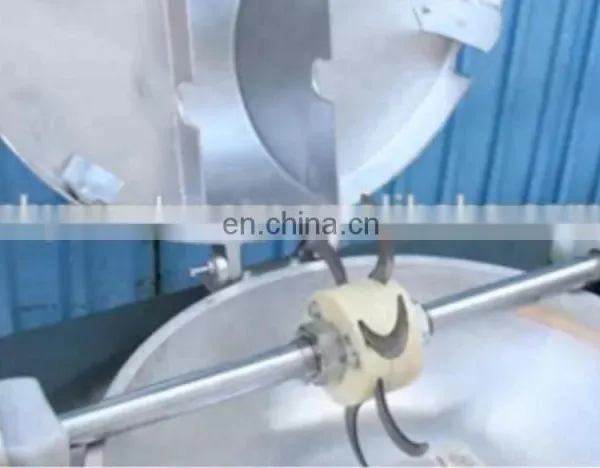 Industrial Meat Bowl Cutter Machine,vegetable Cutting and Mixing Machine,vegetable Shredder and Chopper photo-7