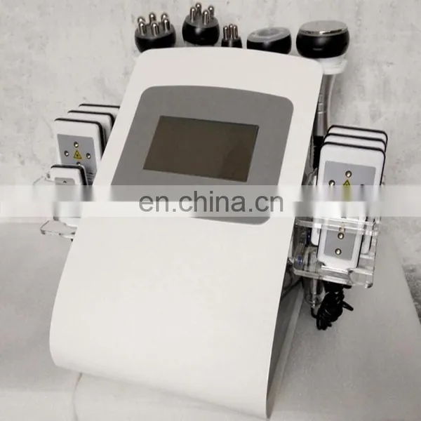 2021 Newest Beauty Device Lipo Laser Body Slimming Cavitation 6 in 1 Ultrasonic Cavitation Vacuum Machine photo-4