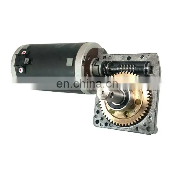 12V 24V 500W Worm Drive Dc Motor Low Rpm 200Kg cm High Torque Dc Motor photo-7