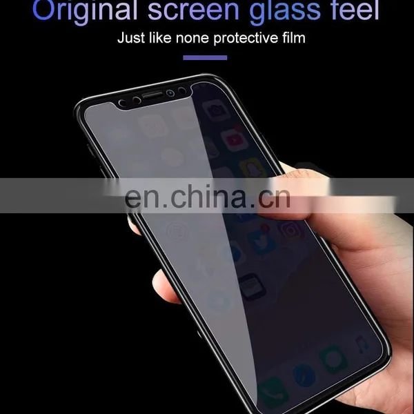 2.5D 9H Anti Fingerprint Anti Glare Shockproof Anti Spy Screen Guard Film for IPhone X Privacy Screen Protector for IPhone 7 8 photo-4