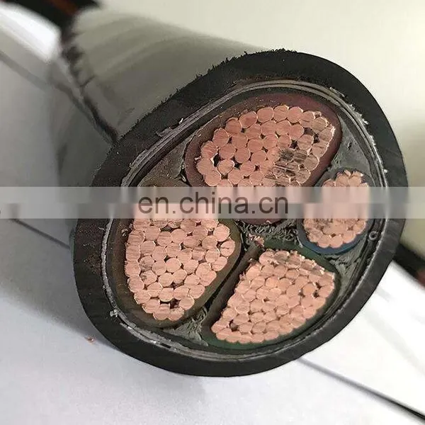 Pay Later 33kv High Voltage Best Price 4x 70mm2 Copper Conductor PVC Insulated STA PVC Sheathed Power Cable photo-5