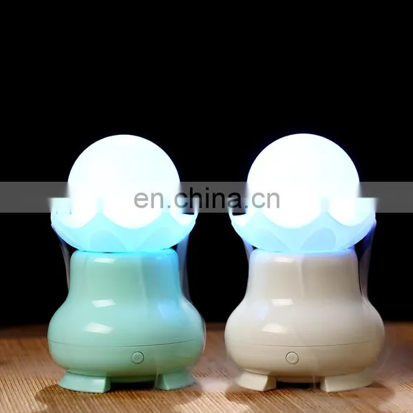New Arrival 500ml Ultrasonic Aroma Essential Oil Diffuser With 7 Color Lights photo-3