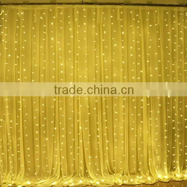 Decorating Holiday Wedding Curtain Lights Icicle String Lights HNL099 photo-6