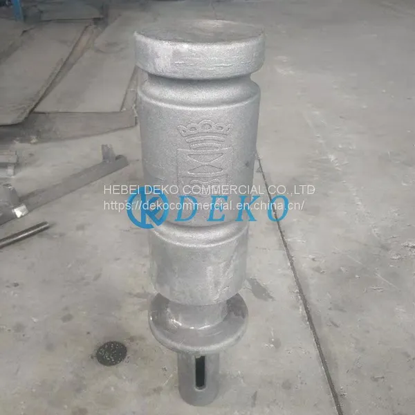 Cast Bollard DIA160,height 700mm Ductile Iron Bollard Cast Iron Bollard photo-3