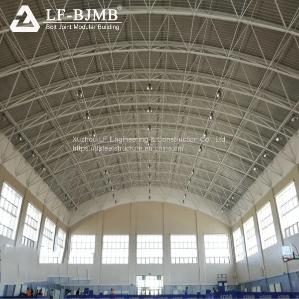 LF Space Frame Construction Basketball Stadium Roof Prefabricated Building Sports Hall photo-4