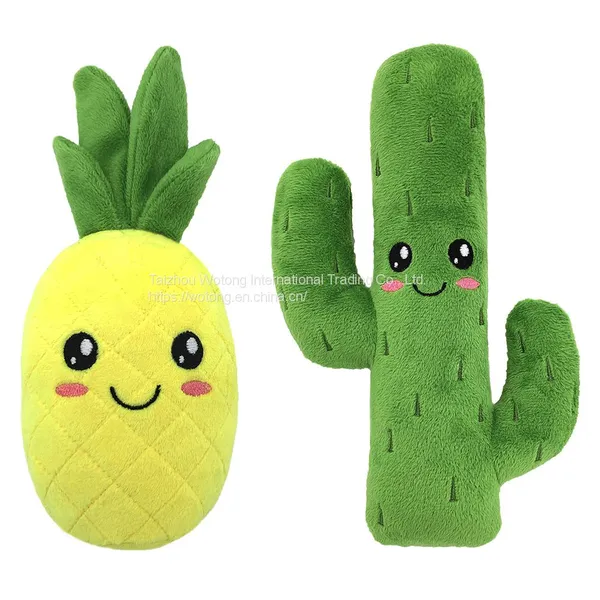 Pet Chew Toy Pineapple Design Dog Snuffling Training Plush Pet Toys photo-4