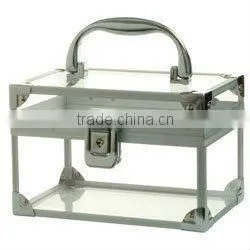 New Design Japanese Style Acryl Case With Aluminum Fram and Safe Locks