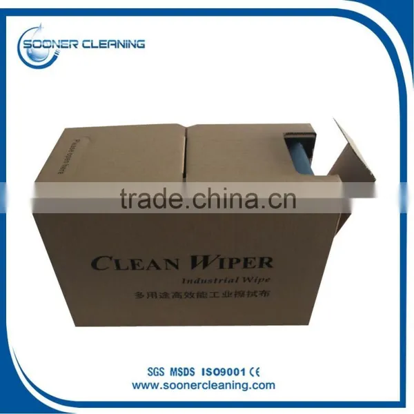 Blue Industrial Wipe Towel photo-6