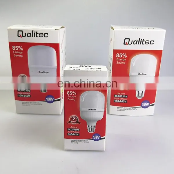 Qualitce Energy Saving 5W 9W 13W 18W 28W 38W 48W Led Lights Bulb Raw Material Household Lights photo-2