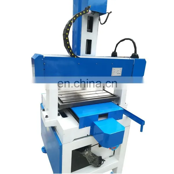 High Quality 4040 6060 Mold Metal Engraving Mini Cnc Router for Aluminium Copper Alloy photo-5