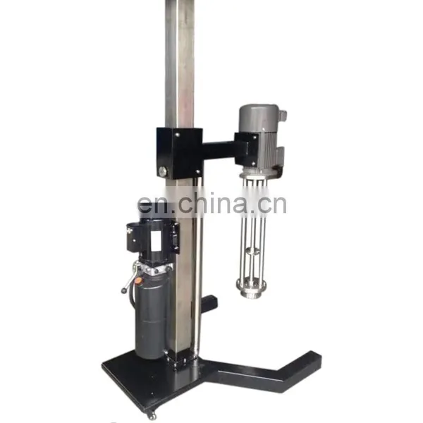 3-37KW Hydraulic Lift High Shear Mixer With Lifting Frame photo-5