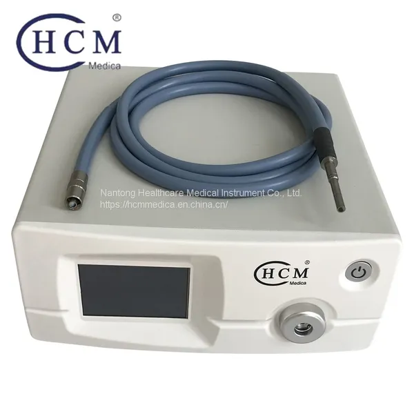 HCM MEDICA 120W Ureterorenoscope Digital Display Medical Endoscope Camera Image System LED Cold Laparoscope Light Source