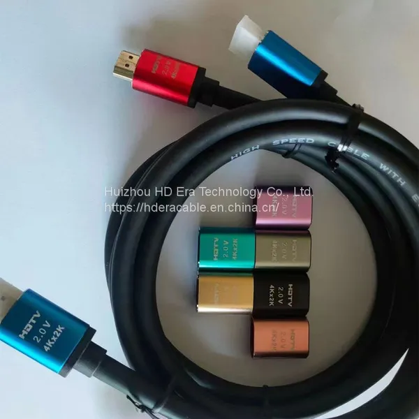 High Speed HDMI Cable OEM Support Male to Male 24k Gold-plated HDMI Cable Wholesale Suppliers HD1066 photo-3