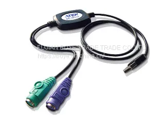 ATEN KVM CS231 VGA computer host sharing device, two sets of USB control ports sharing, logout settings (timeout setting)