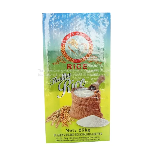 Bopp Laminated pp Woven Bag Packing Rice 20kg 25kg 50kg photo-2