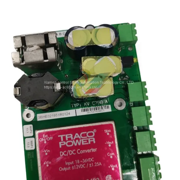 ABB AI801 3BSE020512R1 DCS Programming Analog Input Unit photo-2