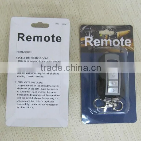 Wireless Self Learning Universal Cloning Face to Face Remote Control With 4 Button for Garage Door, Car Alarm, Windows, Etc. photo-2