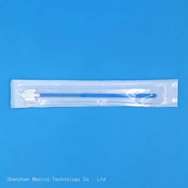 Soft Broom Head Disposable Sterile Cervical Brush for Cervical Smear Test photo-2