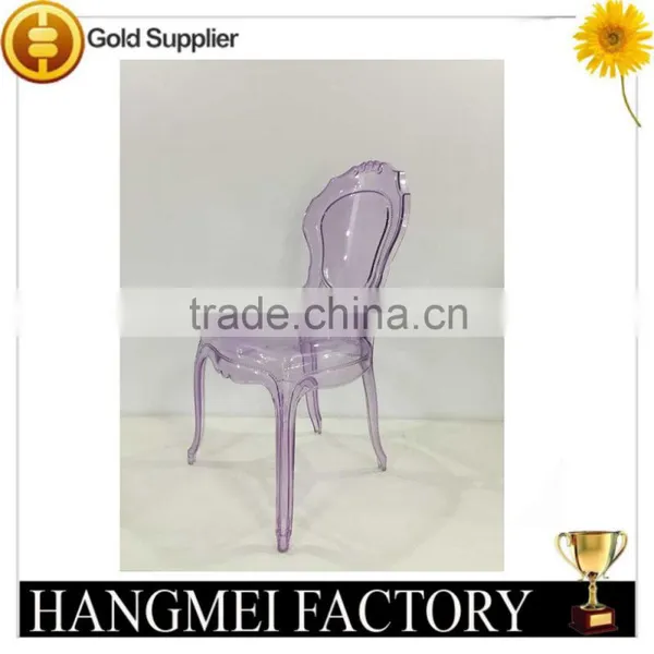 Modern Designer Popular Transparent PC Chair for Sale photo-3