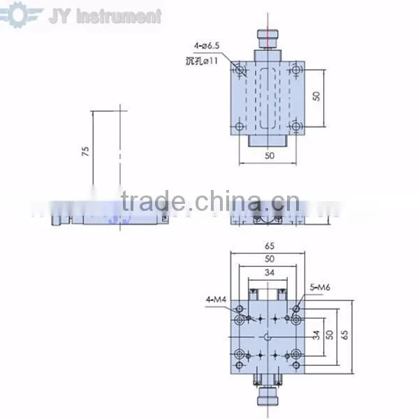 Goniometer Stages, Goniometer Table, Goniometric Stages, Manual Positioning Stages, Positioning Tables, Manual Stage +/-10 photo-2