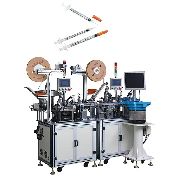 HY-B08 Syringe Making Machine Assembly Production Line,medical Syringe Assembly Machine