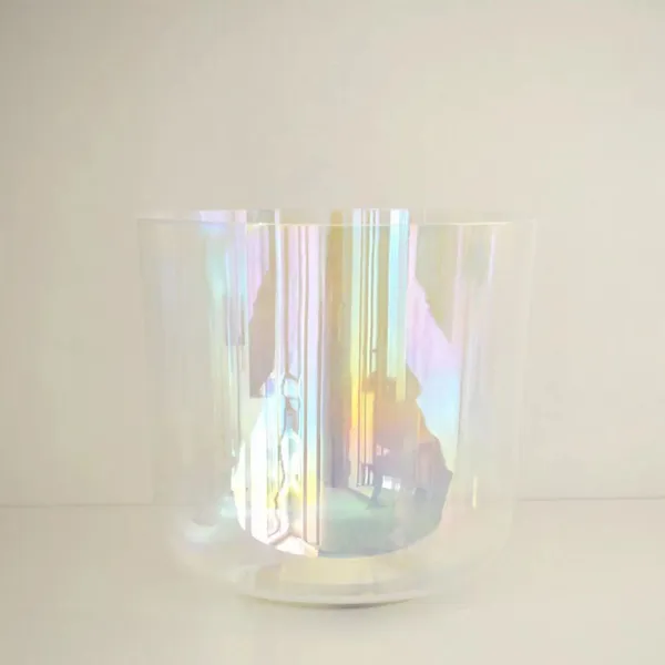 Crystal Clear Cosmic Singing Bowl Frosted Crystal Singing Bowl From China Crystal Singing Grail Bowl photo-3