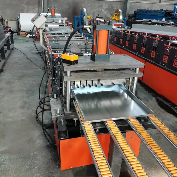 Howann Factory Supply Shop Metal Steel Storage Pallet Upright Rack Roll Forming Machine for Shelf Shelves photo-2