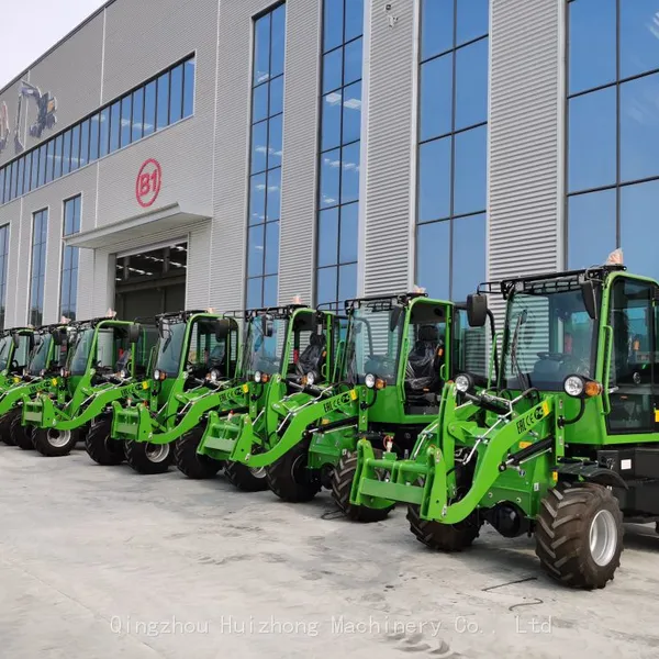 ZL08 HZM908 Agricultural Mini Front Multi Function Shovel Wheel Loader photo-4