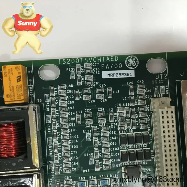 GE IS200TSVCH1AED Servo I/O Terminal Board: Precision Motion Control for Turbine Systems photo-5