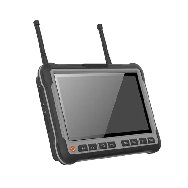 HC801F Hidon Factory Price 8'' Android Linux RJ45 Lan RS232/485 DC CVBS Camera CAN Port IP67 Car Vehicle Tablet PC With CAN RS232 photo-4