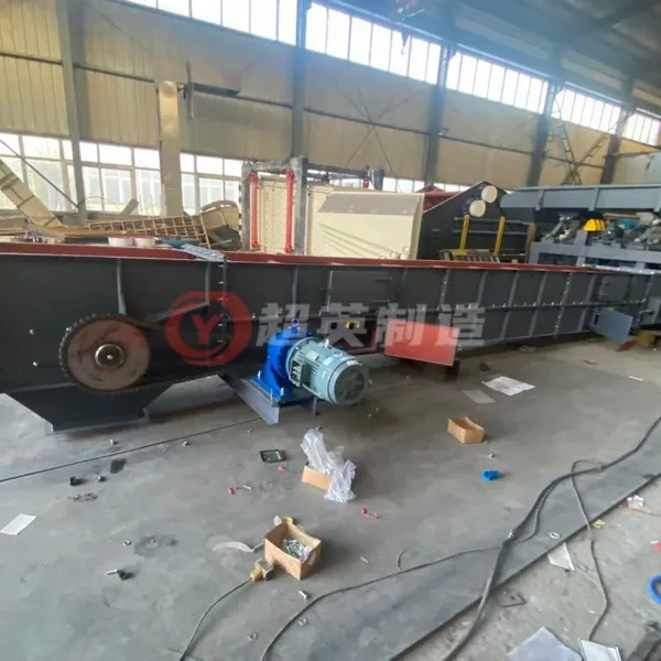 200-mesh Fine Powder Ash Conveying Machine Limestone Powder Link Conveyor FU270 Scraper Conveyor photo-4