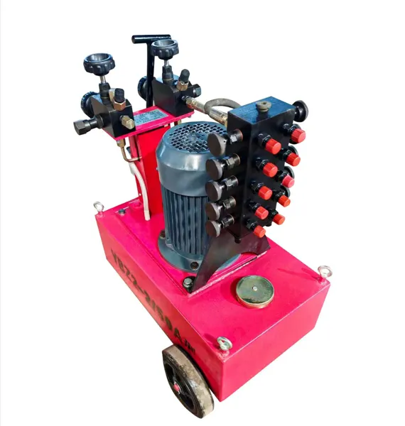 Customizable Multi-Outlet Hydraulic Power Pump for Prestressed Construction