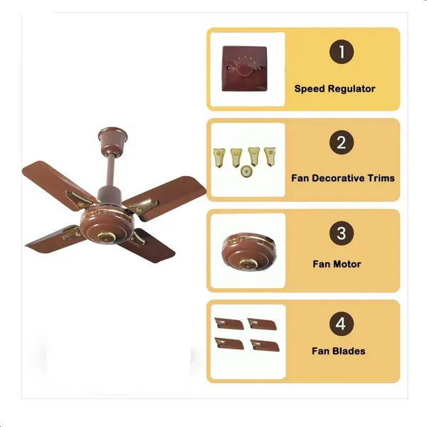 New 2026 Product Ideas Solar Ceiling Fan for Gazebo Professional Solar Fan Company photo-4