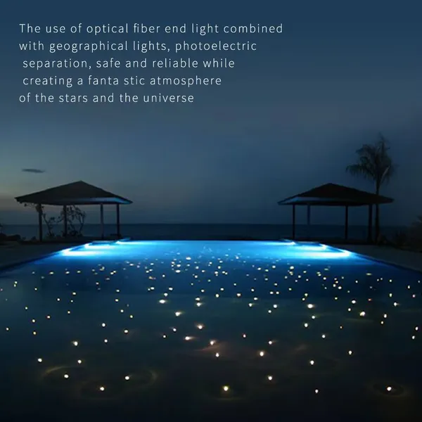 PMMA End Glow Light Bright Fibre Optic Lighting With 2MM 350M photo-4