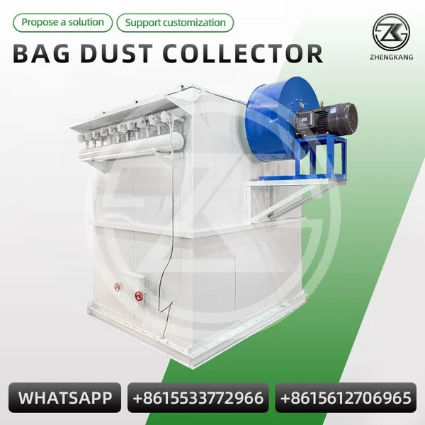 Foundry Pulse Jet Bag Filter Dust Collector Industrielles Filterhaus-Staubabsaugsystem für die Entstaubung von Gießsand