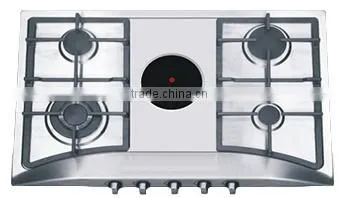 Good Disign Five Burner Stainless Steel Gas Hob