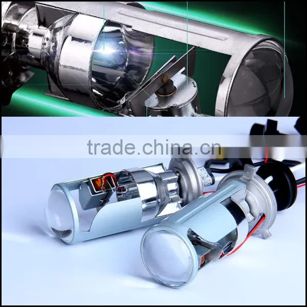 2016 COOL HID LAMP FOR CANBUS HEADLIGHT PROJECTOR HID PROJECTOR LENS CANBUS H4 XENON HID H4 BI XENON PROJECTOR LENS photo-3