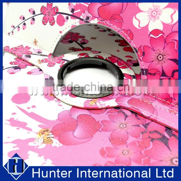 Pink Blossom Rotating Tablet Case For IPad Air 2 photo-5