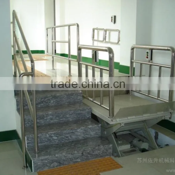 Hot Sale 1.5m Disabled Wheelchair Lifts For Home photo-5