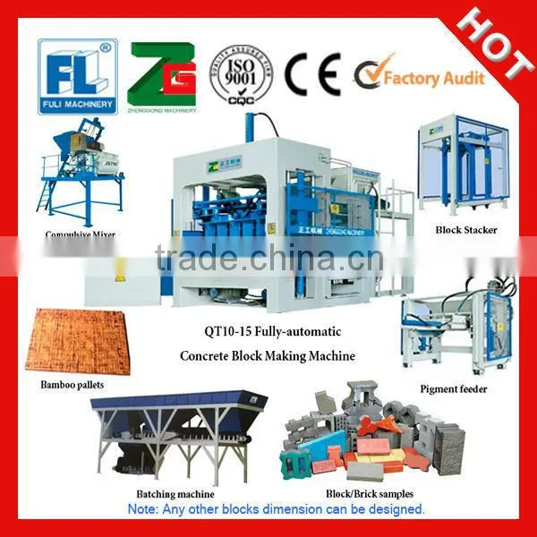 QT3-20 Semi-automatic Curbstone Block Production Line photo-2