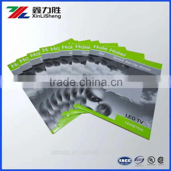 Custom Printed Matte/Glossy Advertising Leaflet/flyer/brochure Printing Service photo-3