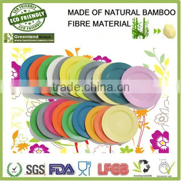 Biodegradable Reusable Eco Friendly Plant Bamboo Fiber Square Plates Quality Choice photo-5