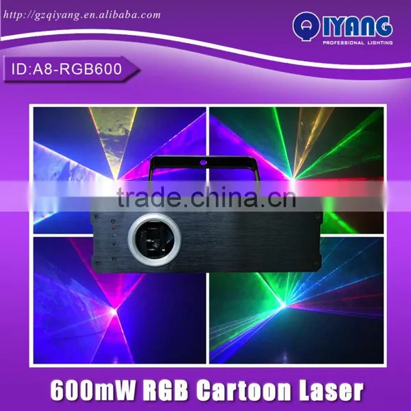 New Creative 600mw ILDA RGB Animation Cheap Disco Laser